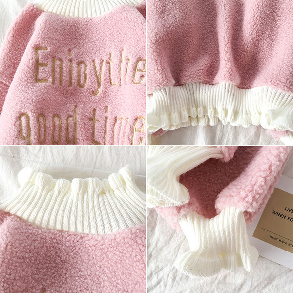 Pulover de dama casual in trei culori cu broderie