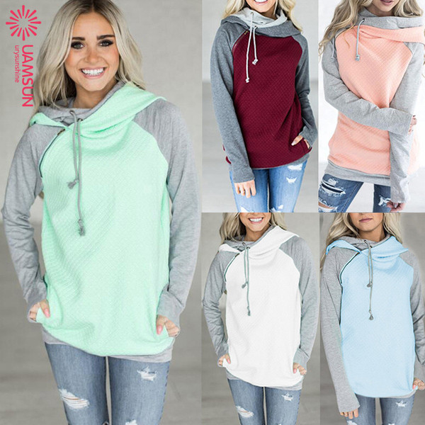 Hanorac de dama modern cu gluga si cravate in mai multe culori