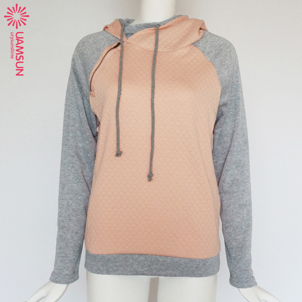 Hanorac de dama modern cu gluga si cravate in mai multe culori