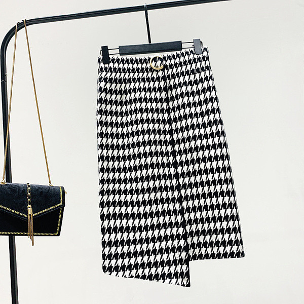 Fusta de dama moderna model asimetric - trei culori