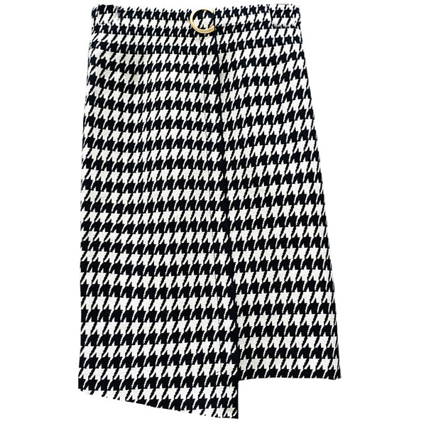 Fusta de dama moderna model asimetric - trei culori