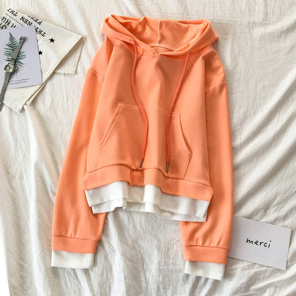 Bluza de dama in mai multe culori cu cravate si gluga