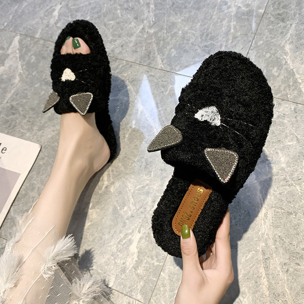 Papuci dama cu elemente 3D in mai multe culori