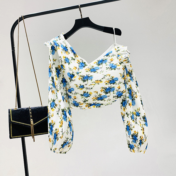 Bluza moderna dama - model scurt si model floral