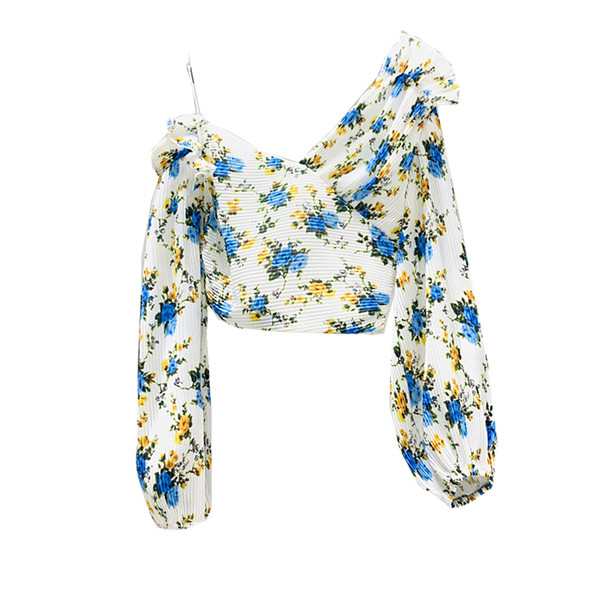 Bluza moderna dama - model scurt si model floral