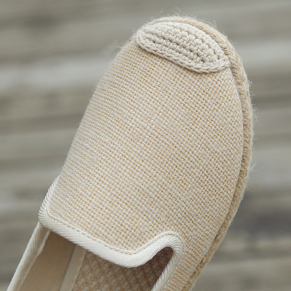 Napi női espadrillek fekete és bézs színben