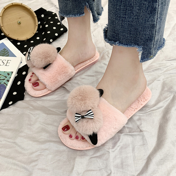 Pehelypapucs 3D díszítéssel több színben