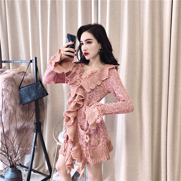 Női téli ruha fátyollal két színben