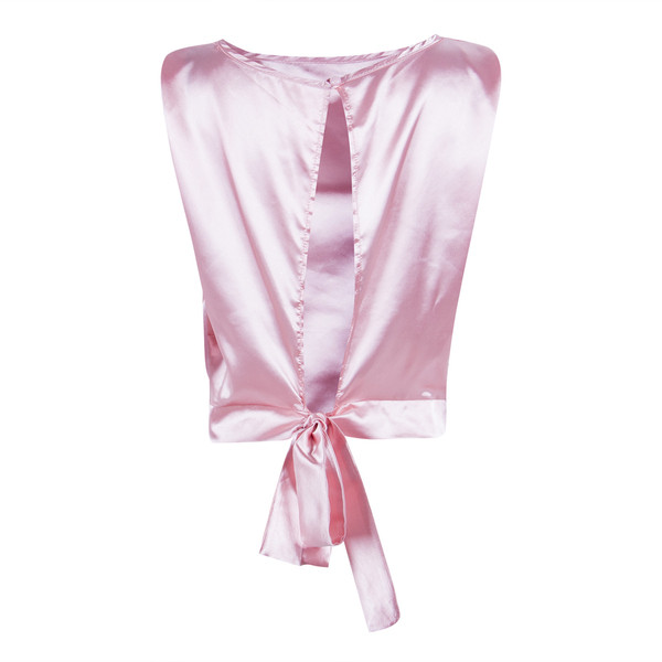 Modern női akasztófelső csupasz háttal, nyakkendőkkel több színben