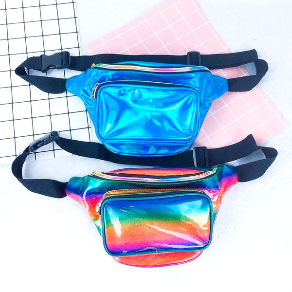 ÚJ modell női táska zsebbel és fényes hatással több színben