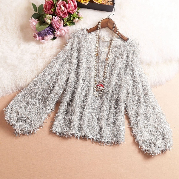 Női alkalmi blúz széles ujjal, különböző színekben