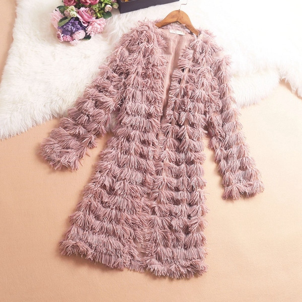 Női kardigán hosszú ujjal és ovális nyakkivágással