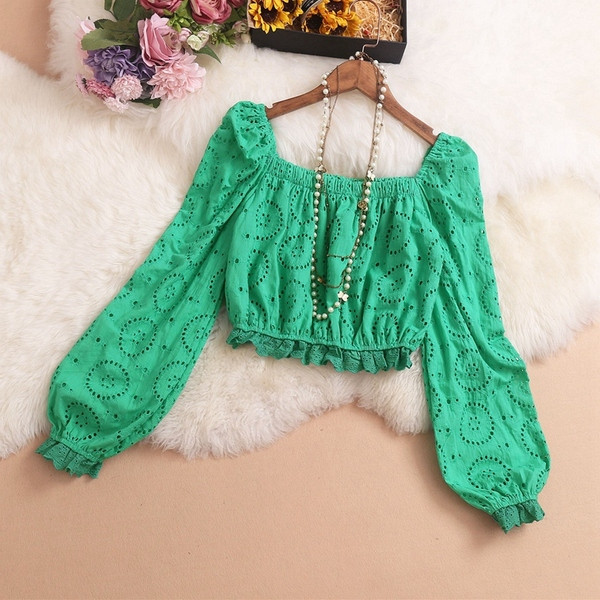 Női vértes, csupasz váll és hosszú ujjú négy színben