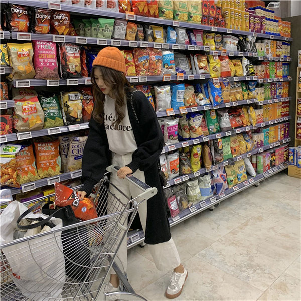 Női napi hosszú kardigán három színben