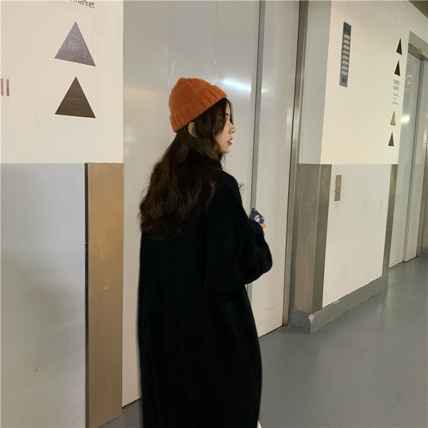 Női napi hosszú kardigán három színben