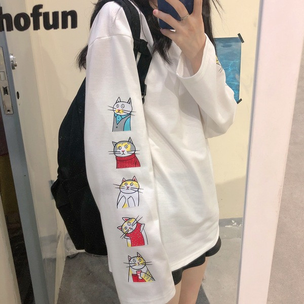 Modern női blúz hosszú ujjal, két színben, rátéttel