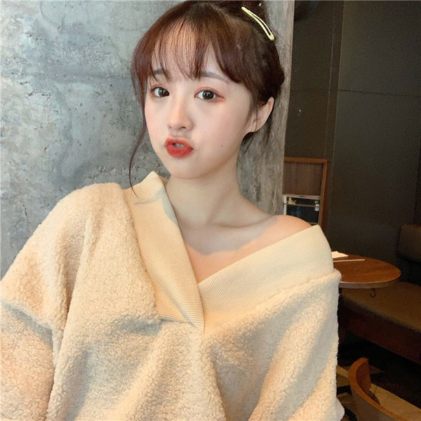 Női puha blúz széles modell két színben