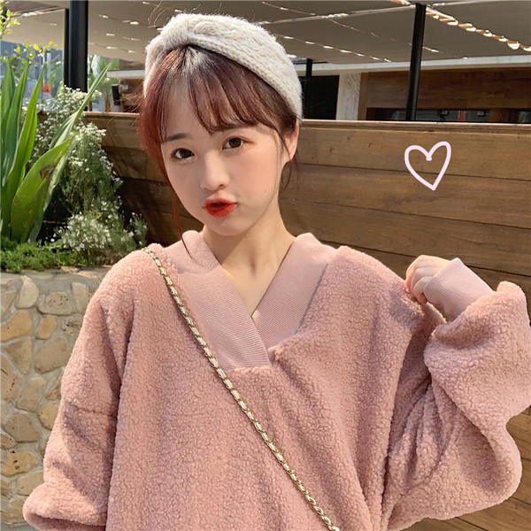 Női puha blúz széles modell két színben