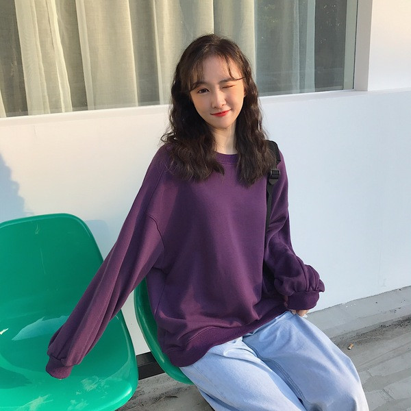 Női hosszú, széles blúz három színben, ovális nyakkivágással