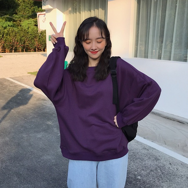 Női hosszú, széles blúz három színben, ovális nyakkivágással