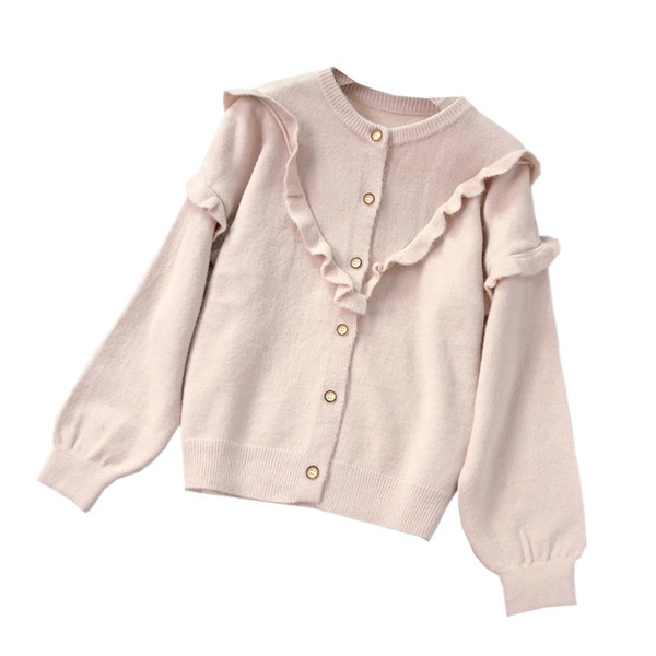 Női kardigán gombokkal és fürtökkel több színben