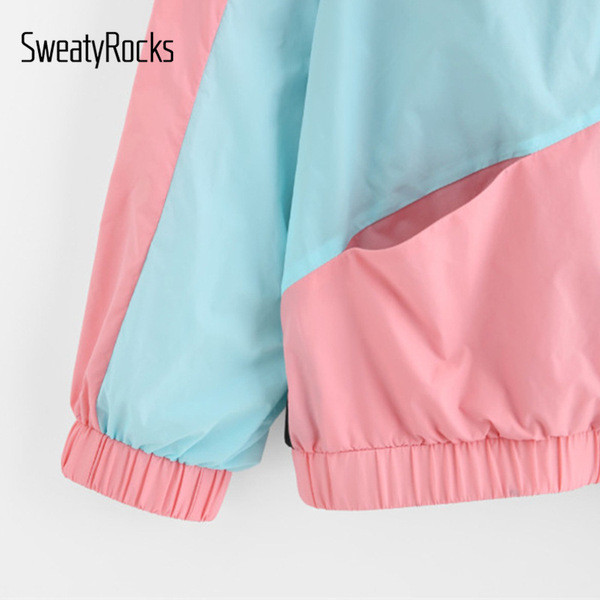 Őszi női mintás kabát fűzővel és zsebbel