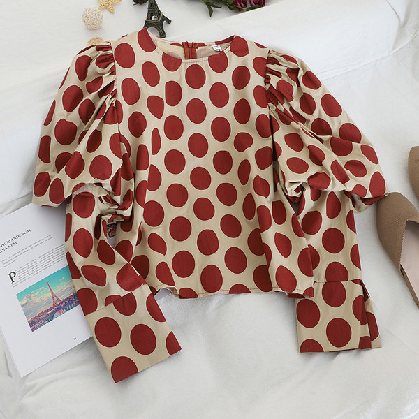 Modern női blúz két színben, ovális nyakkivágással és cipzárral