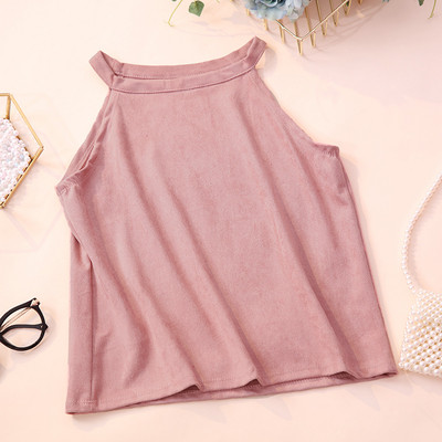 Modern női felső négy színben, ovális nyakkivágással