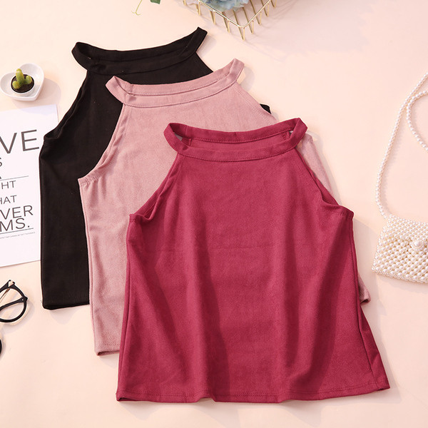 Modern női felső négy színben, ovális nyakkivágással