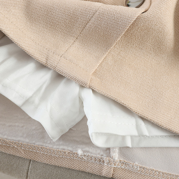 Modern női rövid szoknya magas derékkal, gombokkal több színben