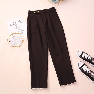 Divatos női nadrág négy színben, gombokkal