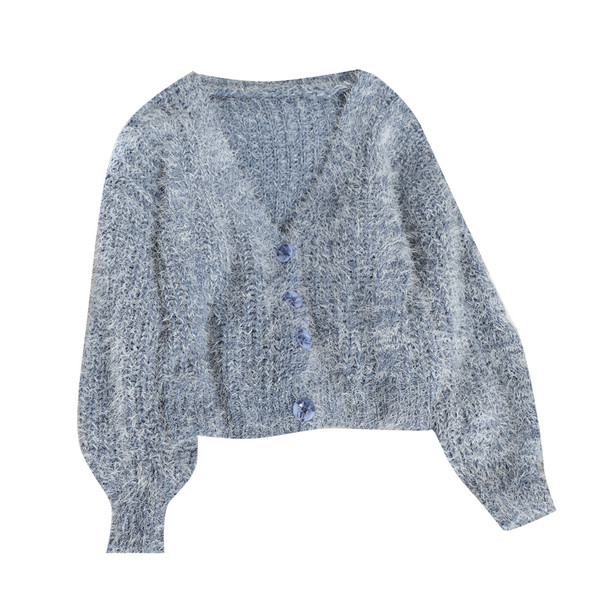 Stílusos női mellény gombokkal és hosszú ujjú több színben