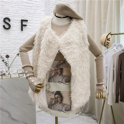 Női szett három színben, pehelymellénnyel és pulóverrel