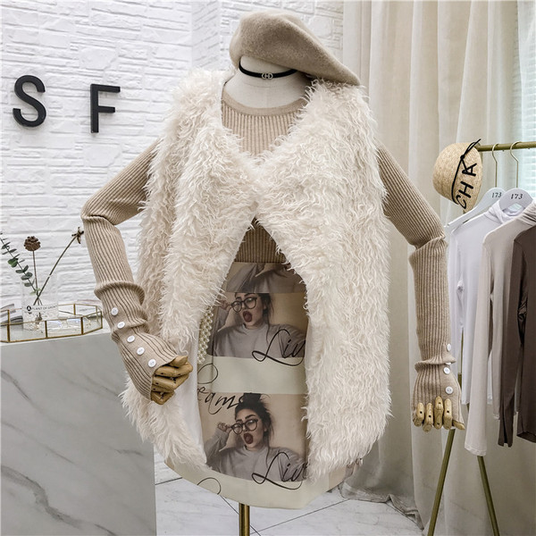 Női szett három színben, pehelymellénnyel és pulóverrel