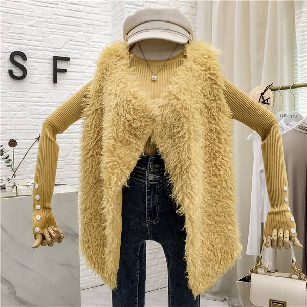 Női szett három színben, pehelymellénnyel és pulóverrel