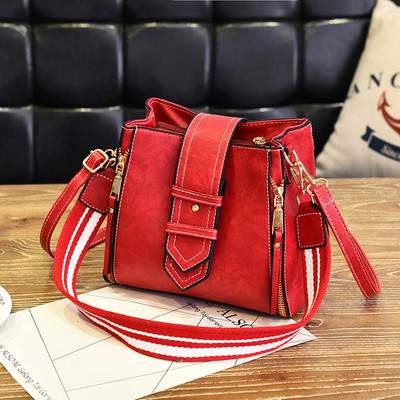 Modern női táska cipzárral több színben