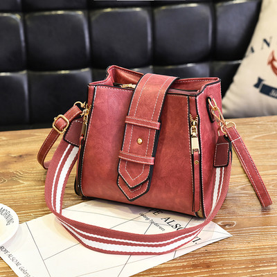 Modern női táska cipzárral több színben