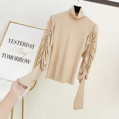 Modern női blúz pólógallérral több színben