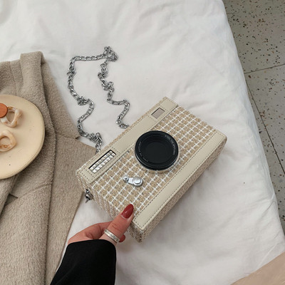 Új modell női táska lánccal több színben