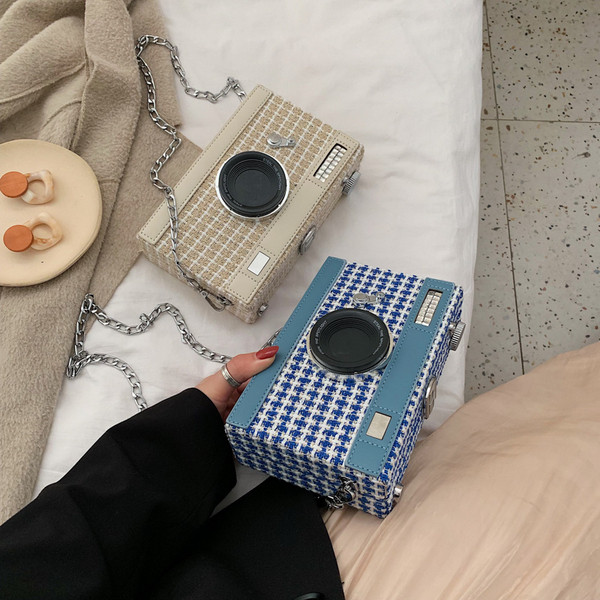 Új modell női táska lánccal több színben