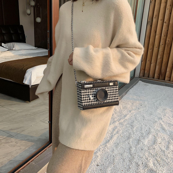 Új modell női táska lánccal több színben