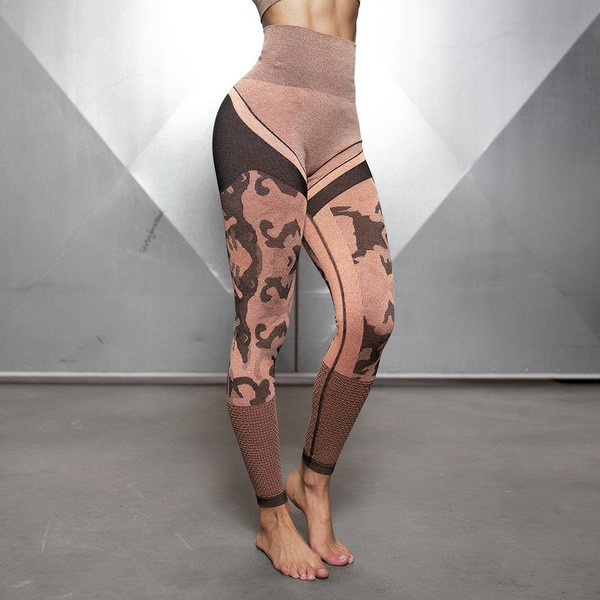 Modern női sport leggings magas derékkal, két színben