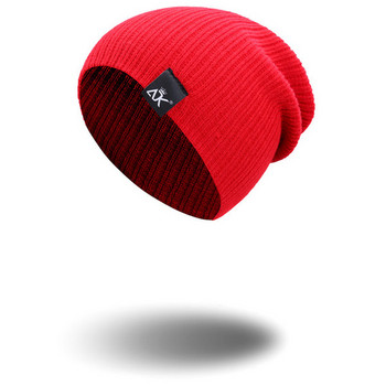 Casual  χειμερινό ανδρικό καπέλο σε διάφορα χρώματα