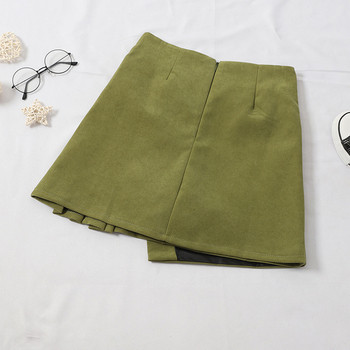 Modern női szoknya különböző színekben, magas derékkal