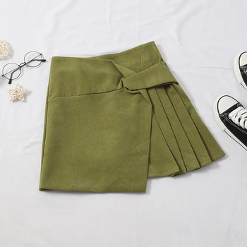 Modern női szoknya különböző színekben, magas derékkal