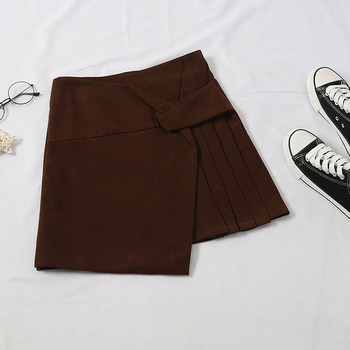 Modern női szoknya különböző színekben, magas derékkal