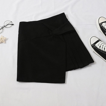 Modern női szoknya különböző színekben, magas derékkal