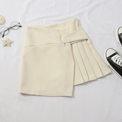 Modern női szoknya különböző színekben, magas derékkal