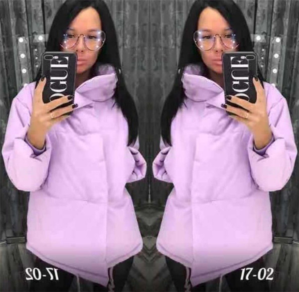 Μοντέρνο γυναικείο μπουφάν με κουμπιά σε διάφορα χρώματα