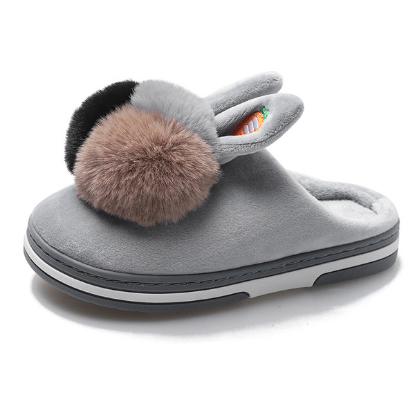 Ежедневни дамски пантофи с пух в няколко цвята